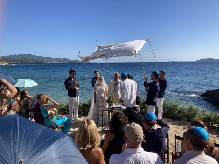 Jewish Wedding Band Greece Beach Ceremony7522