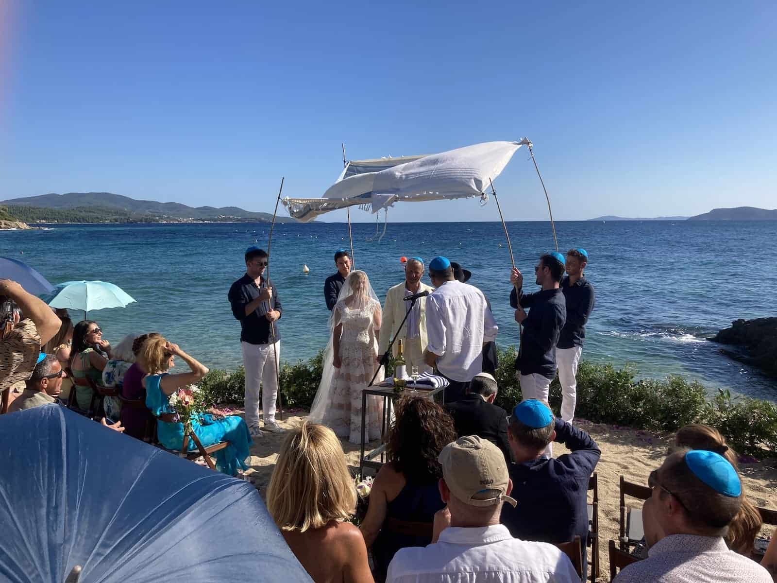 Jewish Wedding Band Greece Beach Ceremony7522